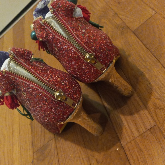 PRINCESS PROMISE Irregular Choice, Size 42, Heels W/ Glitter, US 10/11 - Picture 8 of 9